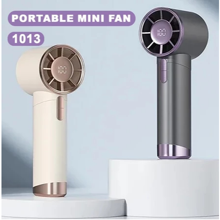 KIPAS KODE - 04 KIPAS ANGIN MINI TURBO DENGAN BATERAI BESAR DESIGN PORTABLE