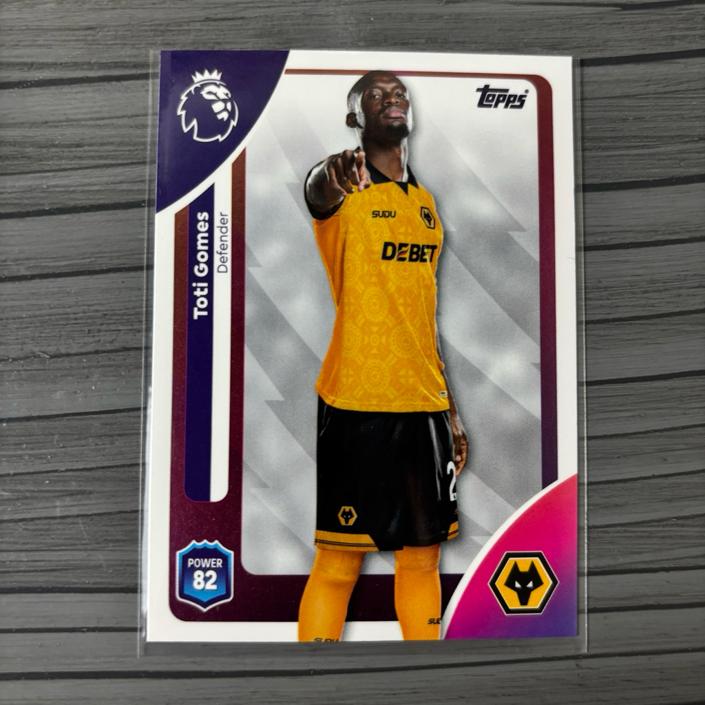 Kartu Bola Toti Topps PL 2026 Wolverhampton