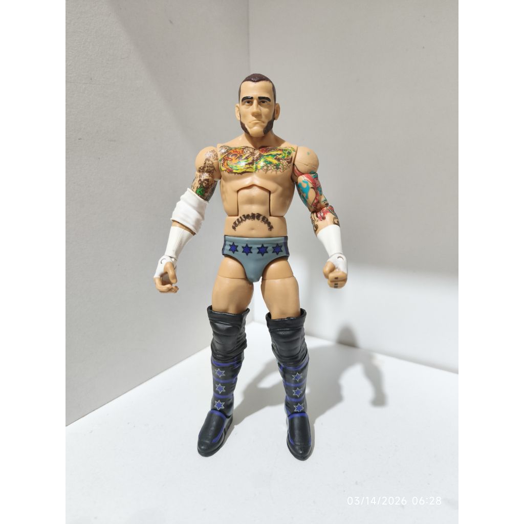 CM PUNK Abu Figure Original Mattel WWE Elite Smackdown RARE
