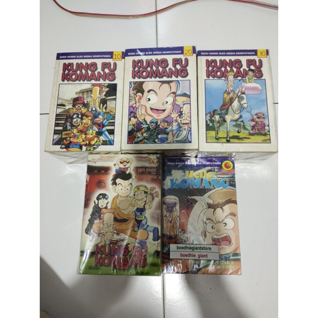 Komik Kungfu Komang 1-39 tamat + Hello Komang 1-6 tamat, TS