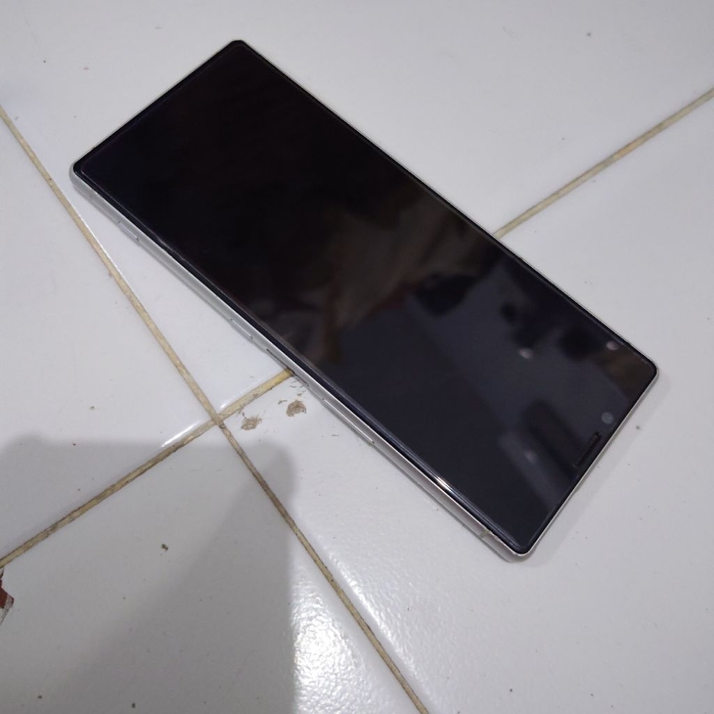 sony xperia 1 putih softbank global bahan lcd matot