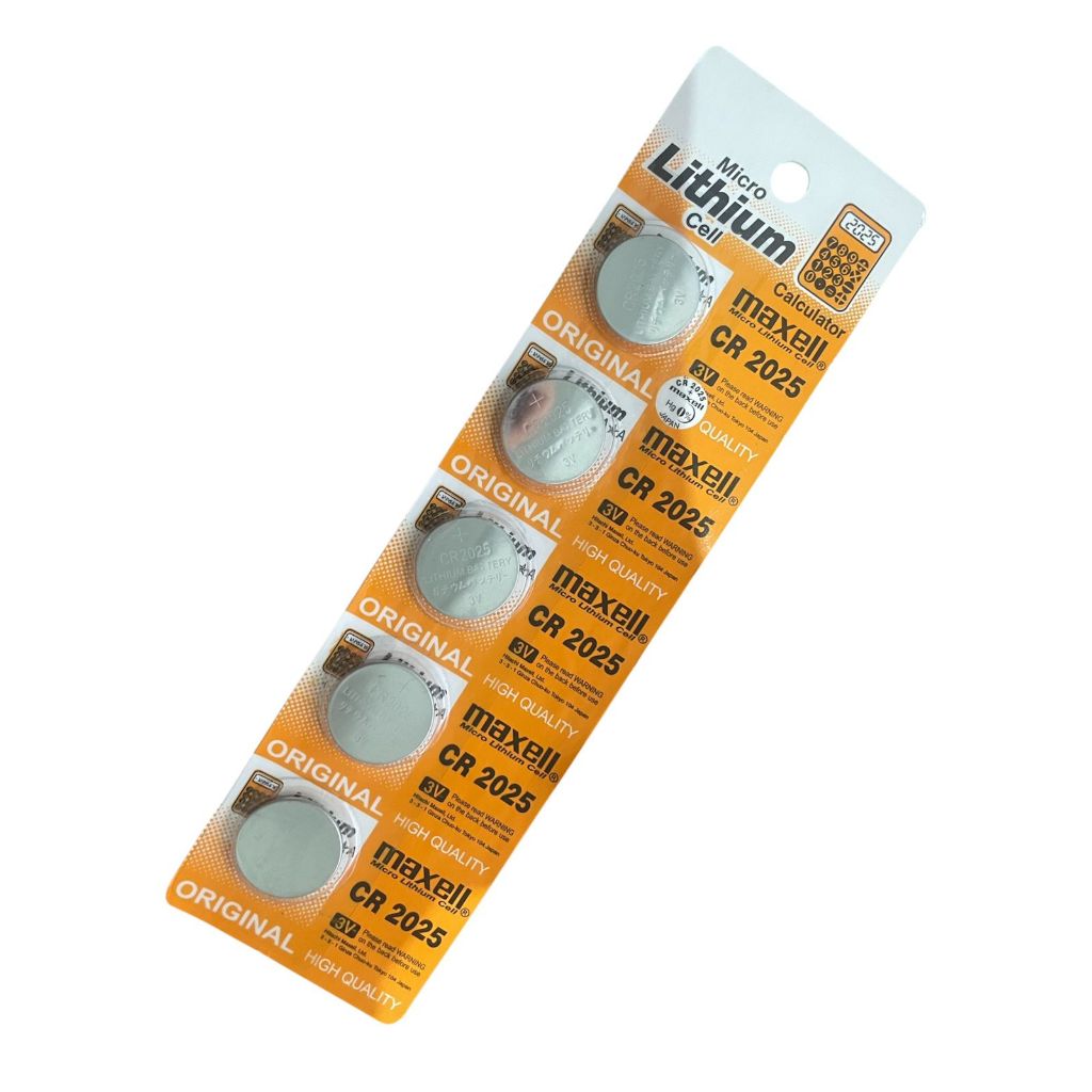 Batre Maxell CR-2025 batre maxell cr-2025 ups