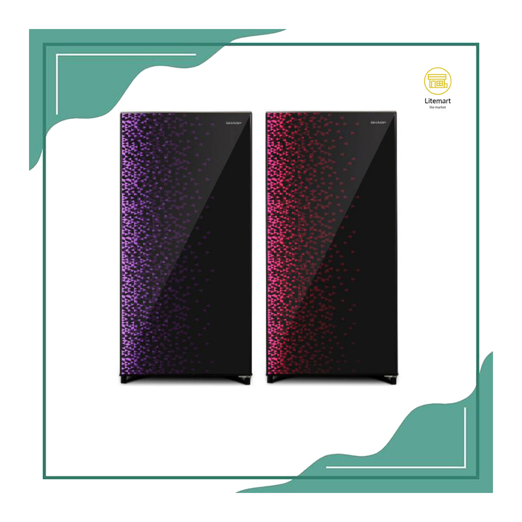SHARP KULKAS 1 PINTU SJ-X185MG-GB/GR