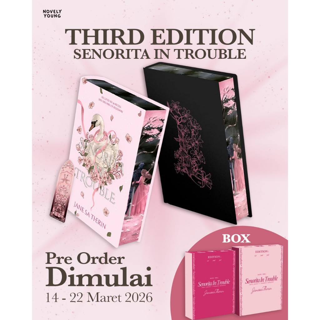 Novel Senorita In Trouble - Janesatherin - Rfs Publisher - Gratis Biaya Packing