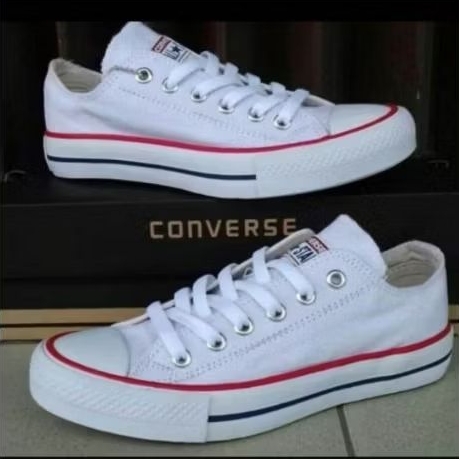 Sepatu Sneakers Converse All Star Putih Polos - Desain Klasik, Nyaman Dipakai, Cocok untuk Pria dan 