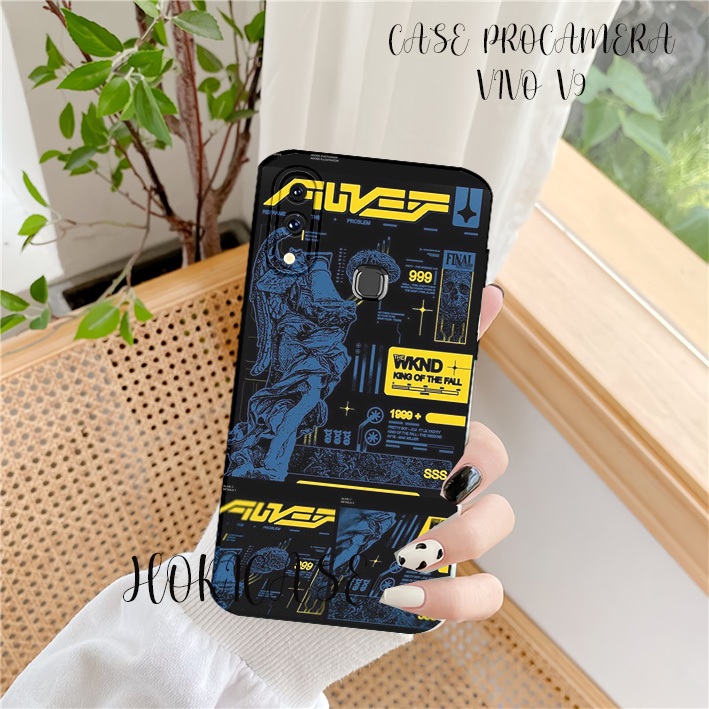 Kessing Vivo V9 V7 V7 Plus V5 V5 Plus Motif Robot Case Keren Kekinian Soft Case Lentur[HC20]