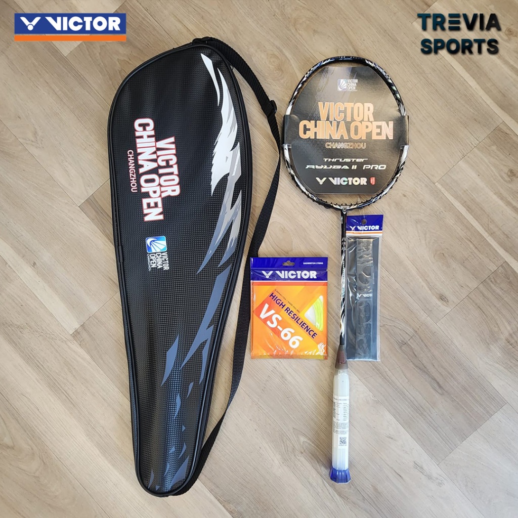 New Raket VICTOR Thruster Ryuga 2 PRO CO / RYUGA II PRO China Open 2025 / Raket Badminton Bulu Tangk