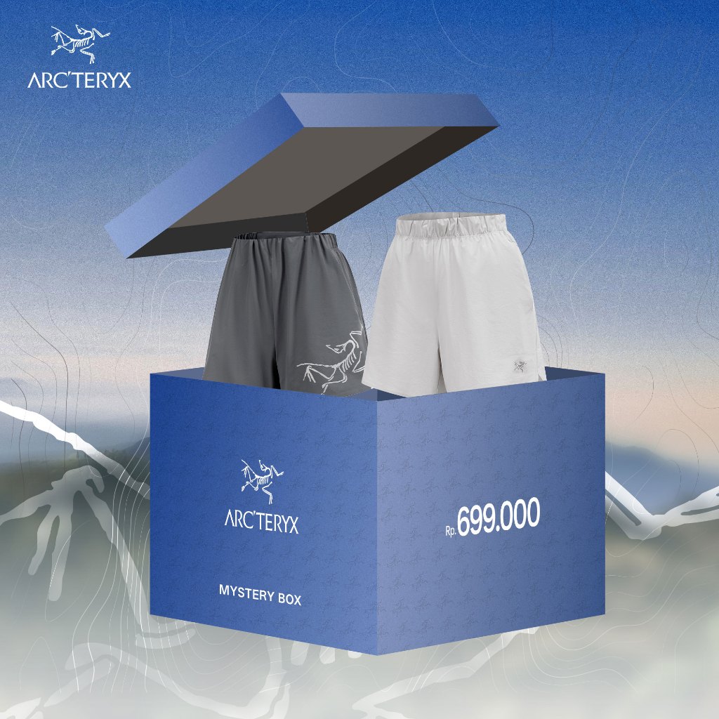 ARC'TERYX Misteri Box Celana Pendek dan Celana Panjang