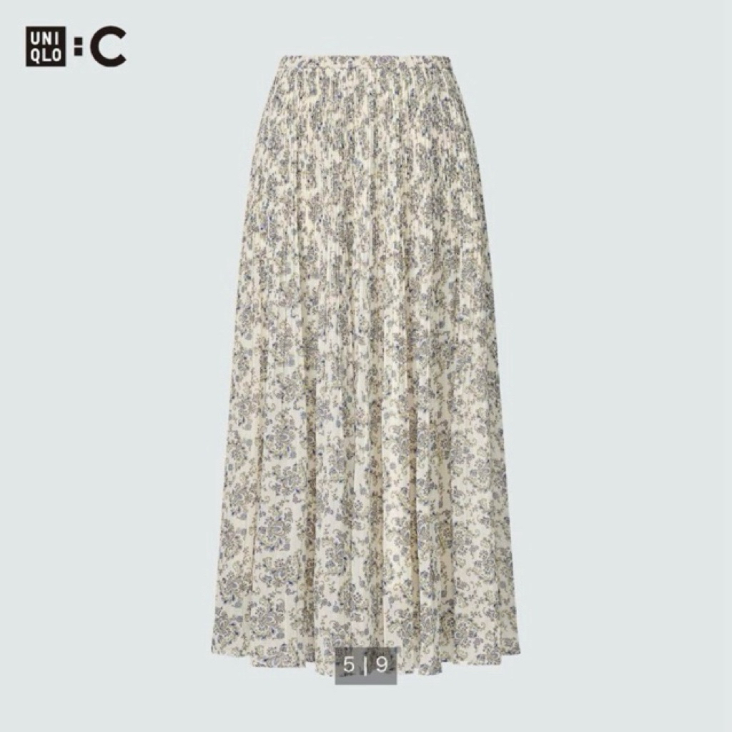 Rok Uniqlo:C Batik Cream
