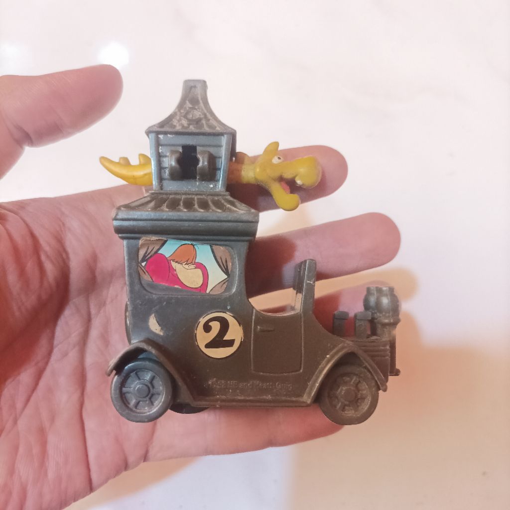Original Hanna Barbera Wacky Races Mainan Action Figure