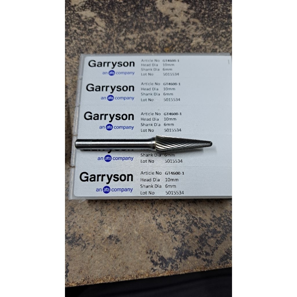 Carbide Burr Garryson GT4600-1 / Carbide Burrs Garryson GT4600-1 / Mata Tuner Garryson GT4600-1 / Sh