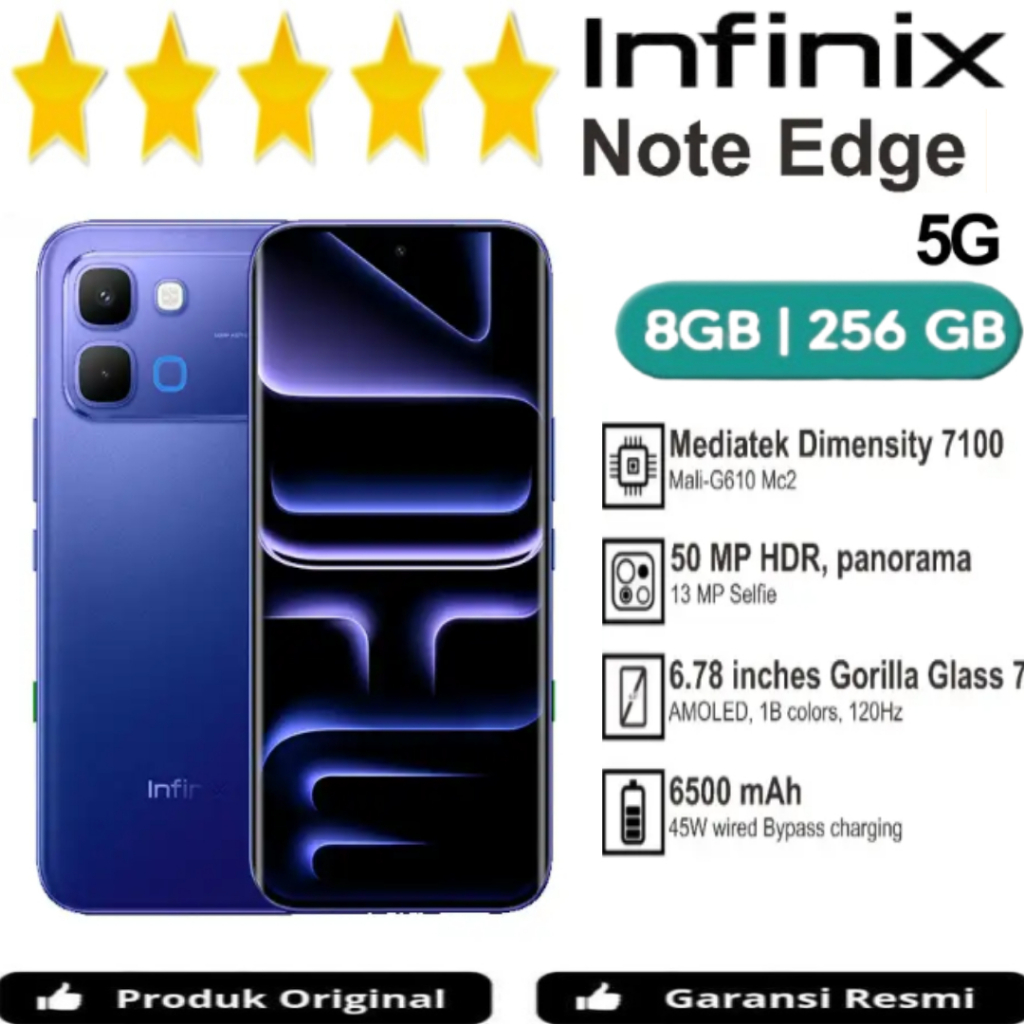 HP INFINIX NOTE EDGE 5G 8GB/256GB ORIGINAL