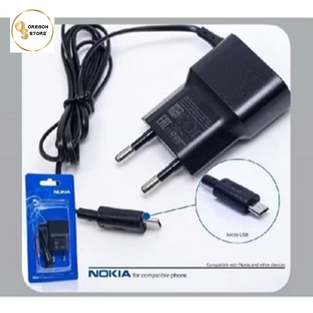 Charger Nokia 105 Micro 99% Original