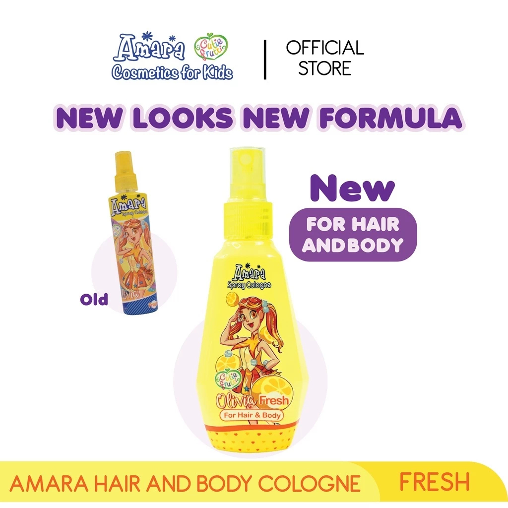 Amara Spray Cologne 100ml Parfume Anak Aroma Segar [111571]
