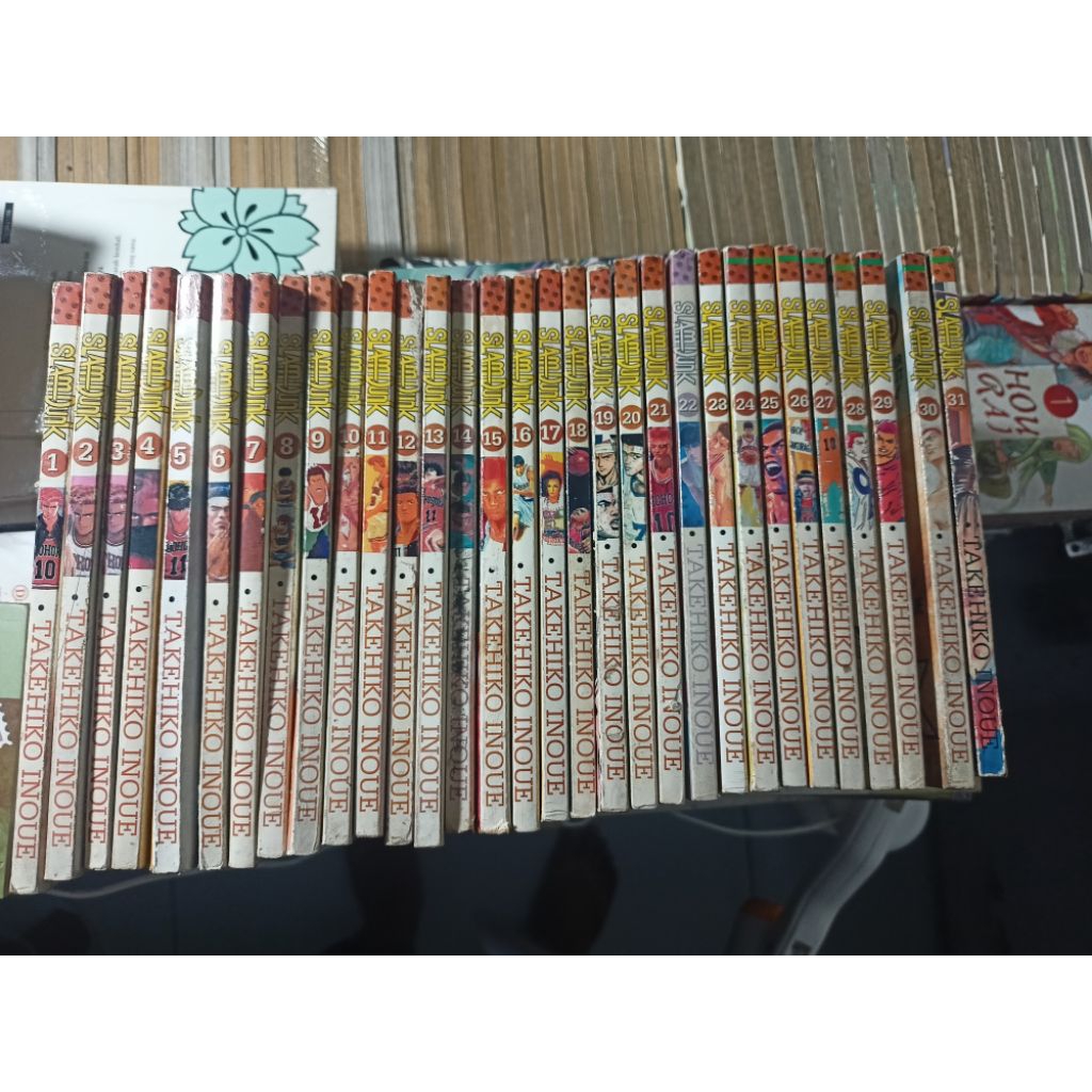 FullSet Komik SlamDunk 1-31 End by Takehiko Inoue cetakan lama