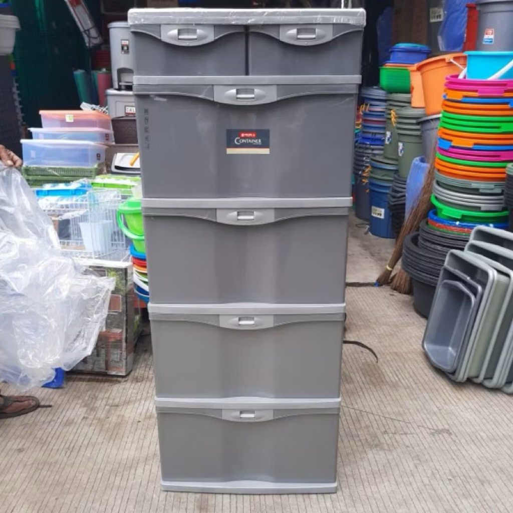 LION STAR - LEMARI PAKAIAN PLASTIK SUSUN 4 LION STAR / PRIMERA CONTAINER SL4