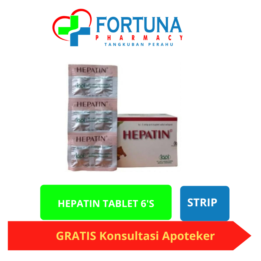Hepatin Tablet 6's