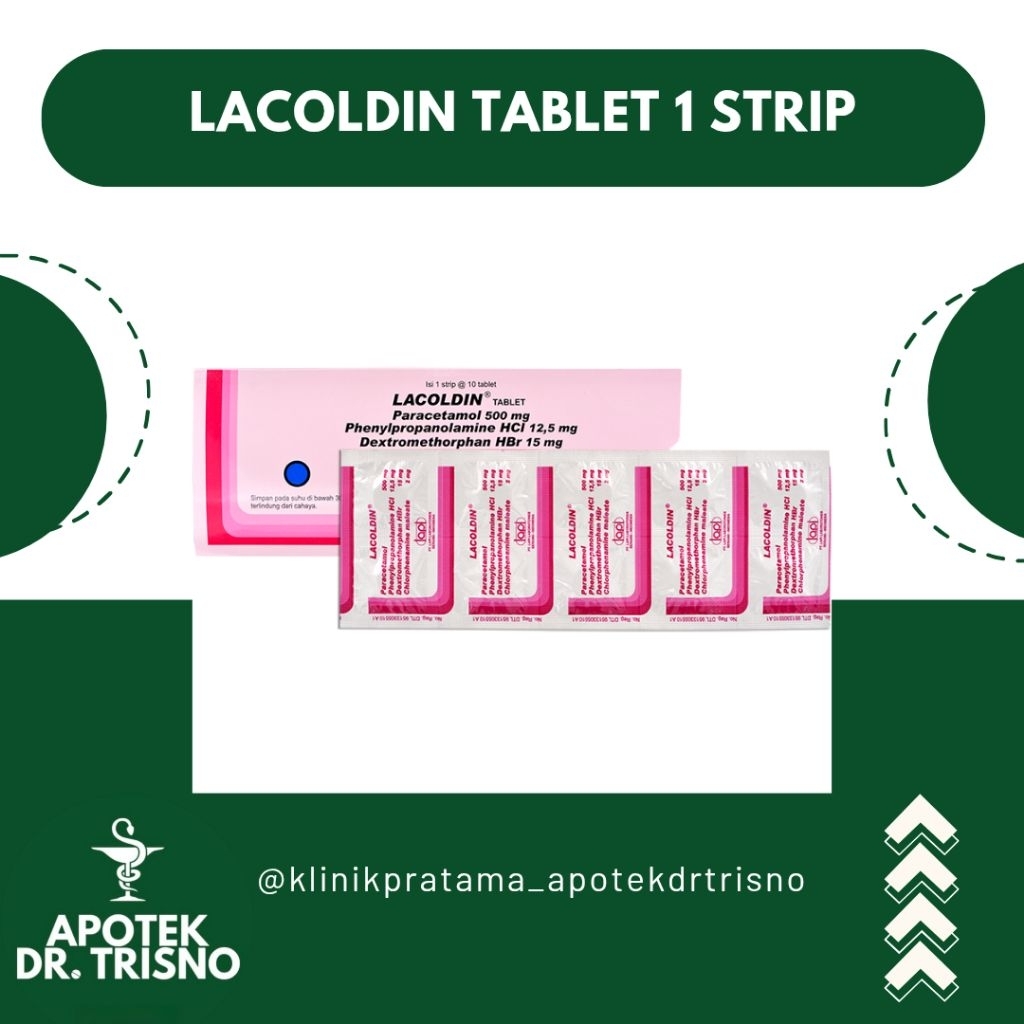 LACOLDIN TABLET 1 STRIP