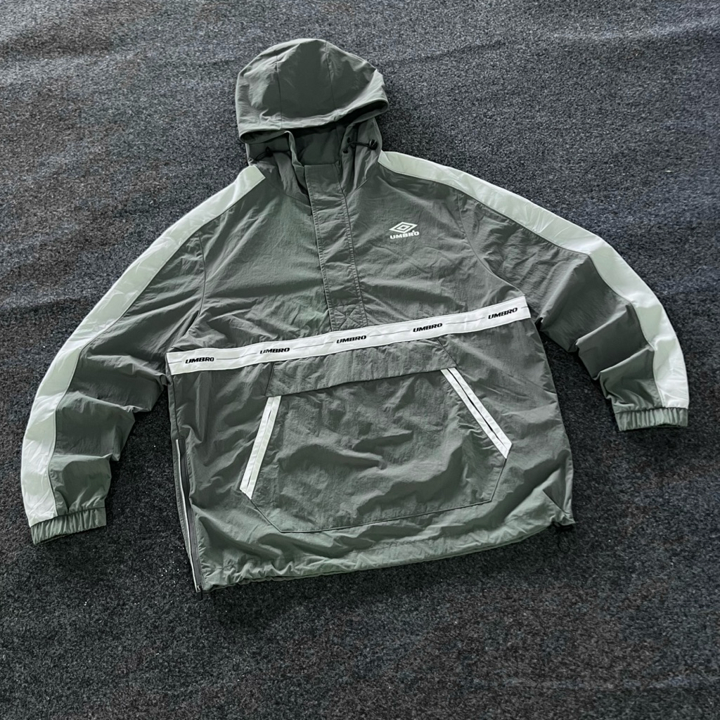 Anorak Hoodie UMBRO Windbreaker (Reflective, Boxy Cut)