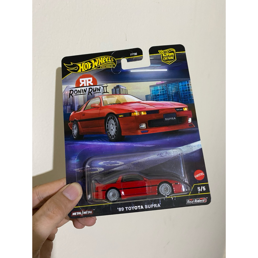 Hot Wheels Premium 89 Toyota Supra