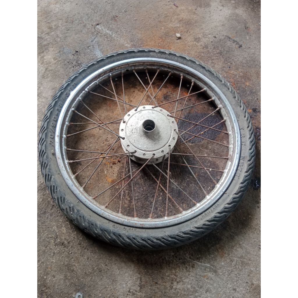 Velg depan Suzuki a100