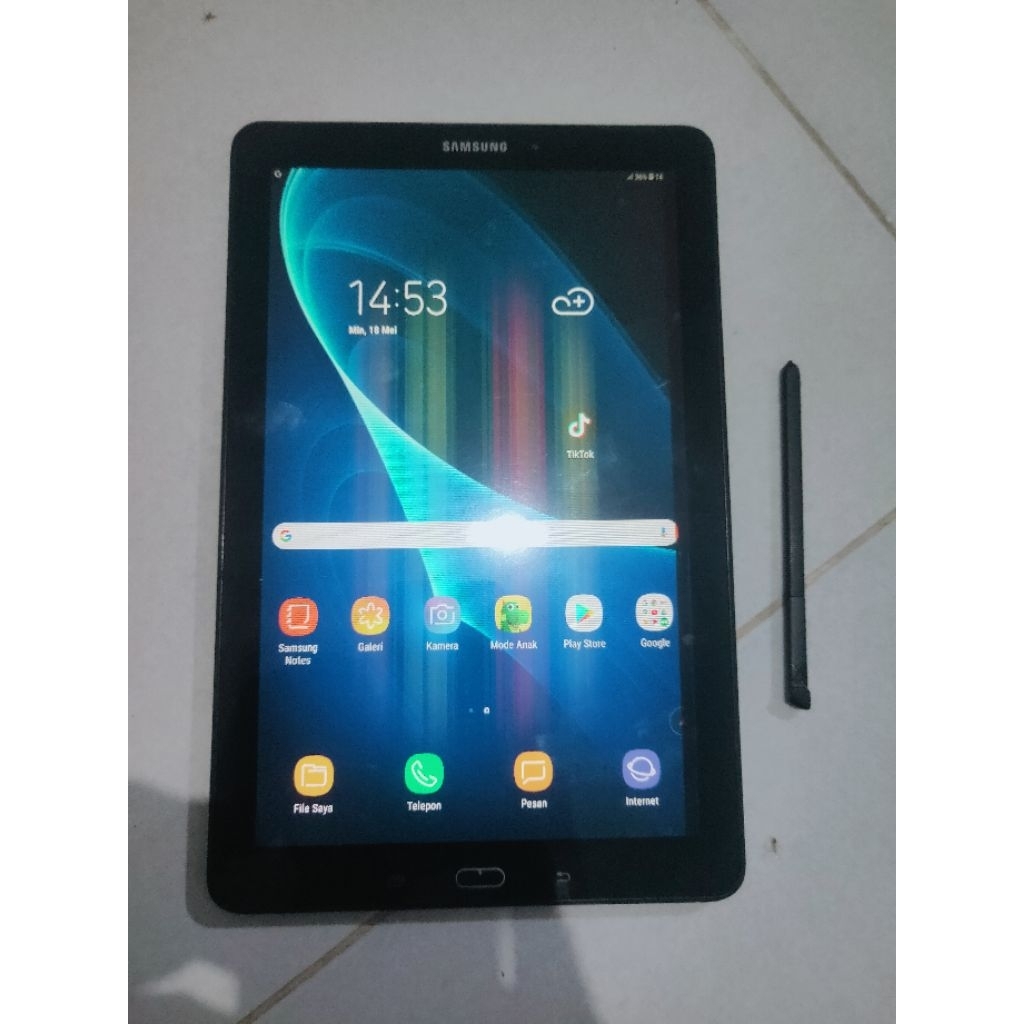 Samsung tab a p585y minus lcd