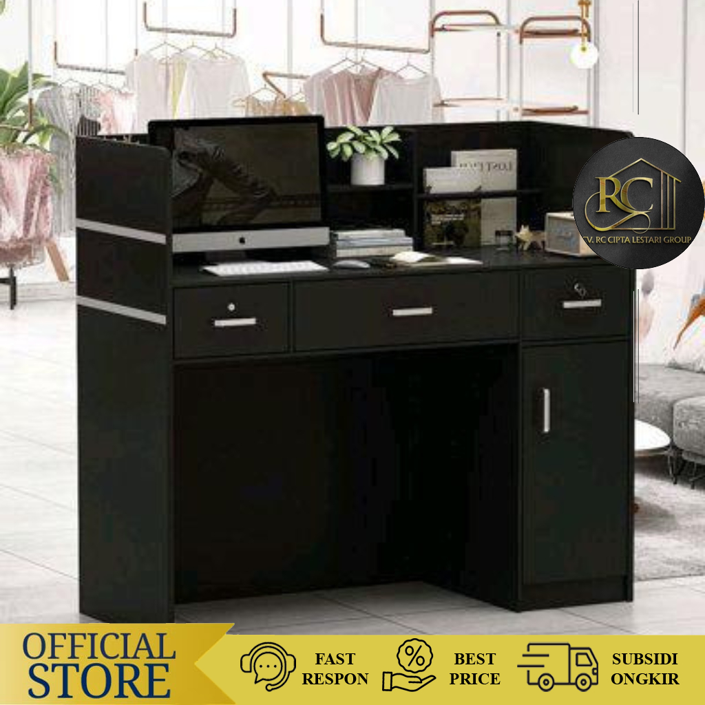 Meja Kasir Minimalis Simpe l |Meja Kasir | Meja Kantor | Furniture