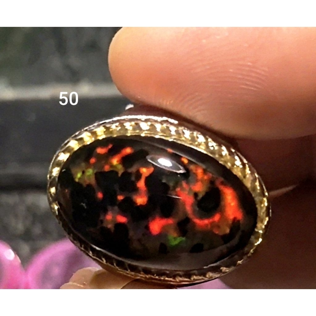 Opal full jarong merah