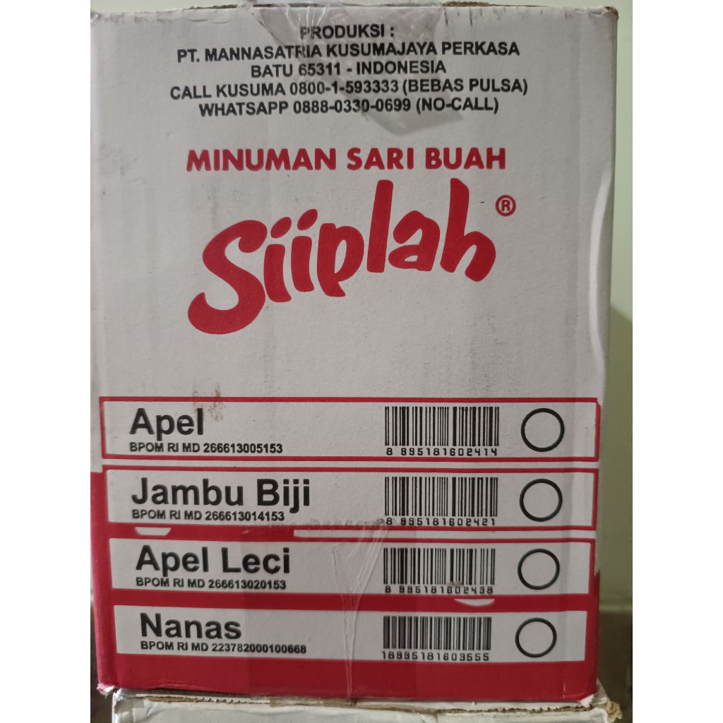Siiplah Sari Buah