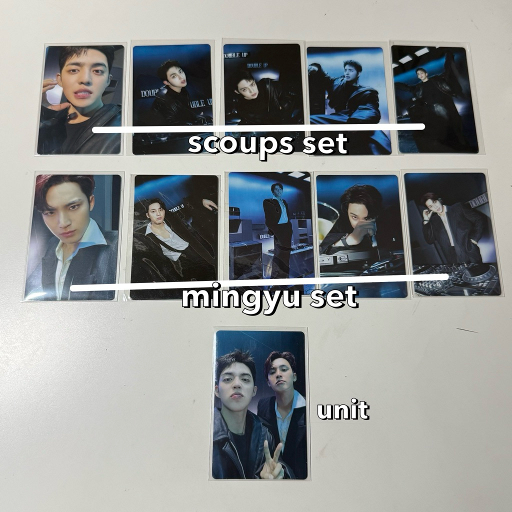 READY STOCK PC SEVENTEEN CXM SCOUPS MINGYU INCHEON DOUBLE UP