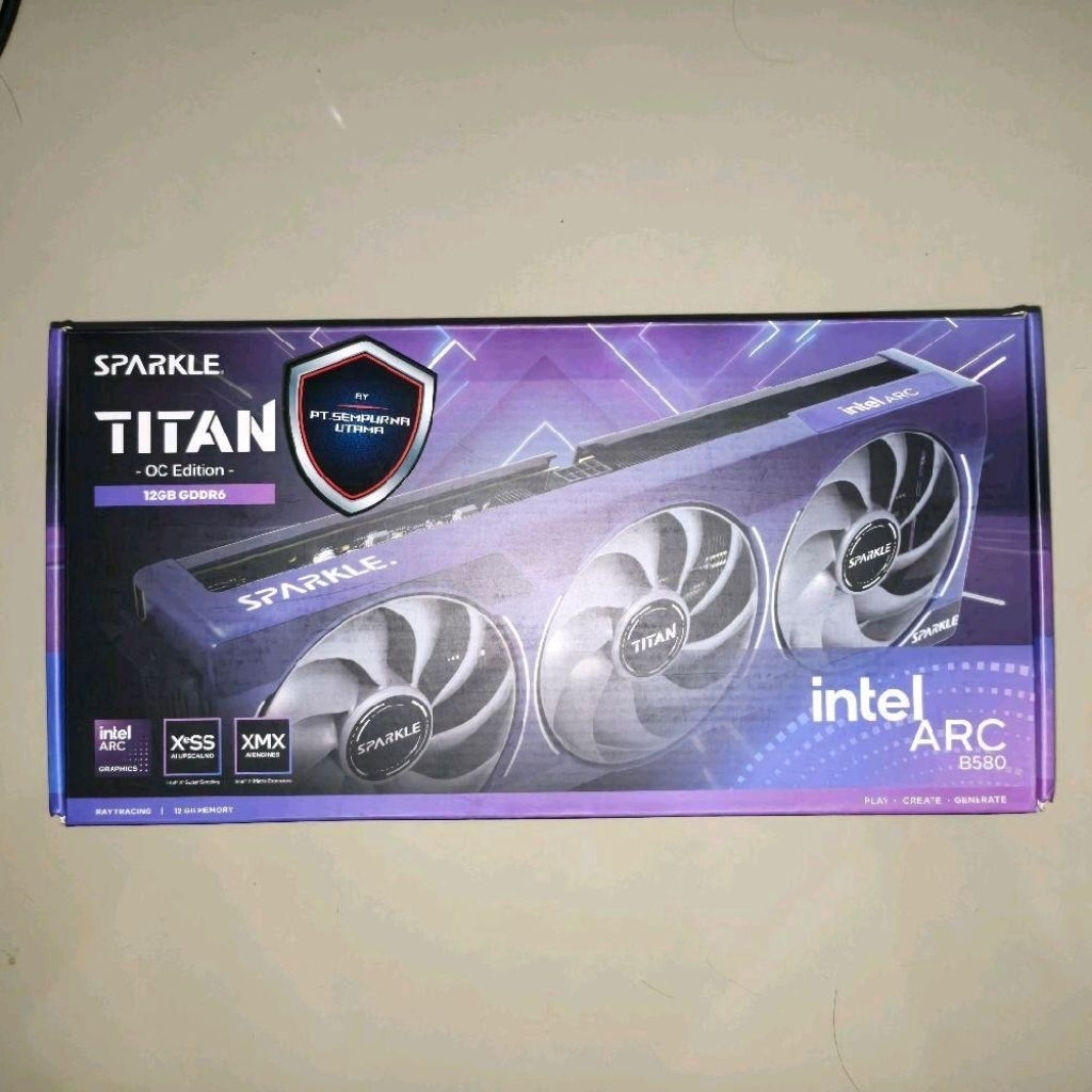 Sparkle Titan Intel ARC B580 12GB Garansi Resmi