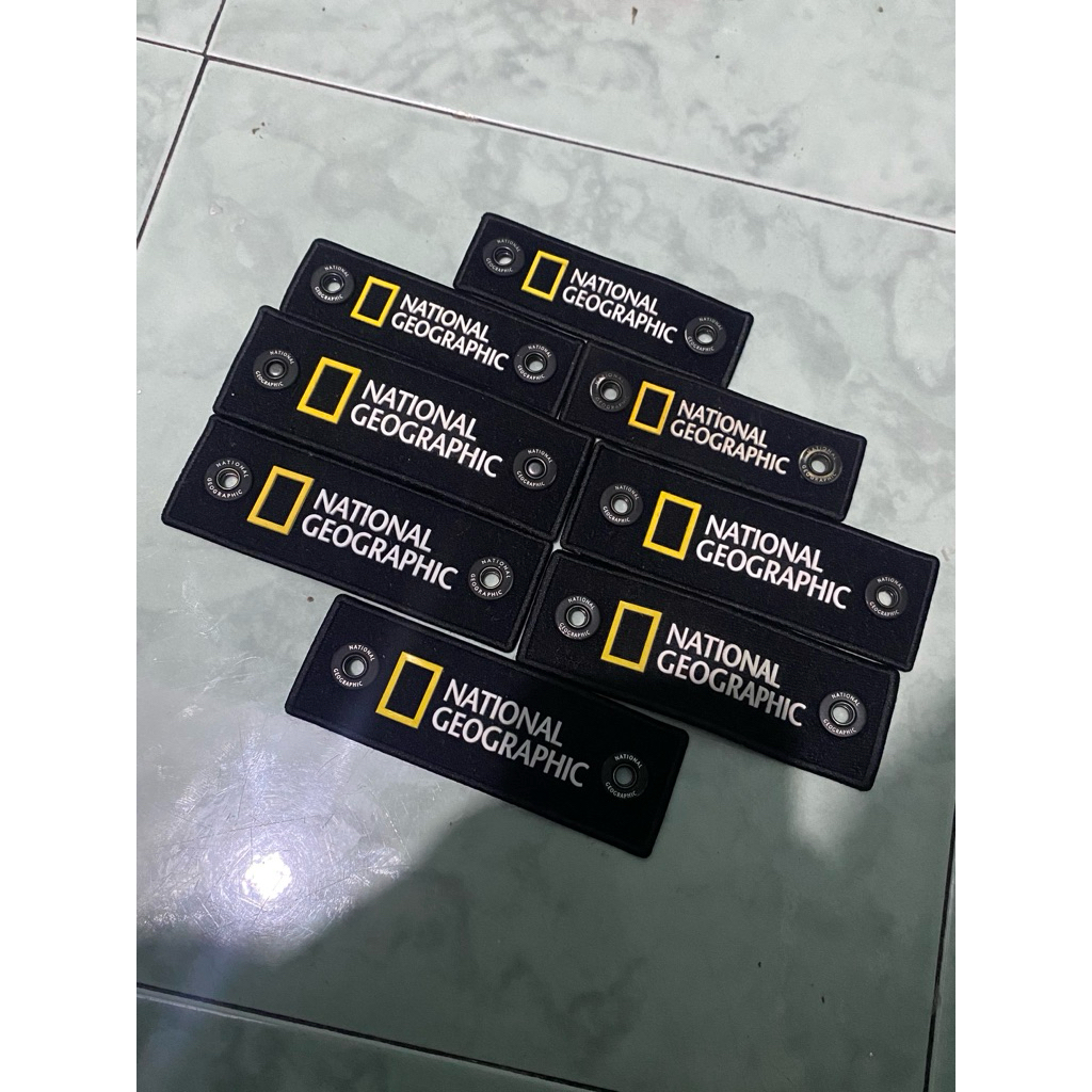 National Geographic Rubber patch