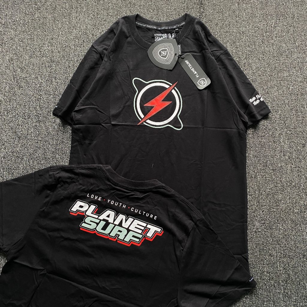 Kaos Cowok Planet Surf Kualitas Premium