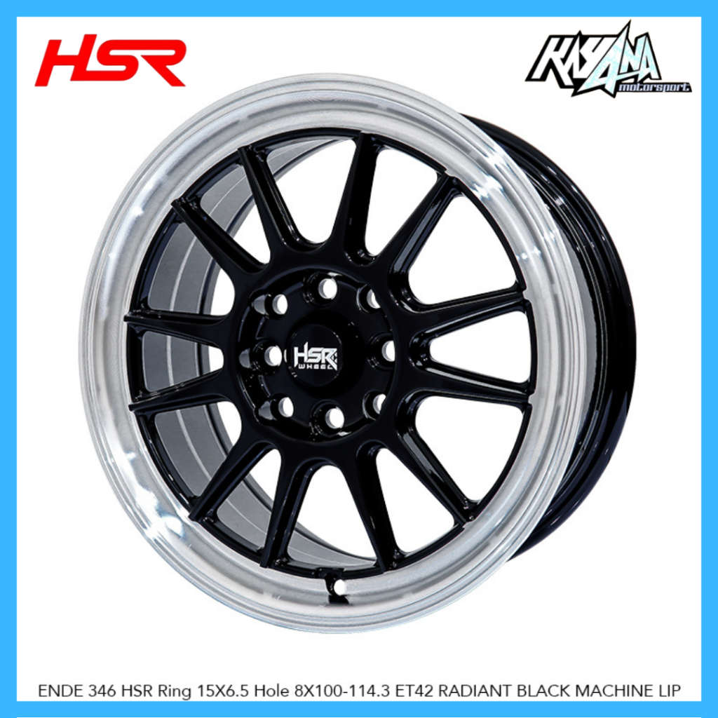 Velg Mobil  Jari Jari R15 HSR ENDE Velg Mobil Variasi R15 Avanza,Brio,Agya,Mobilio,Yaris Dll