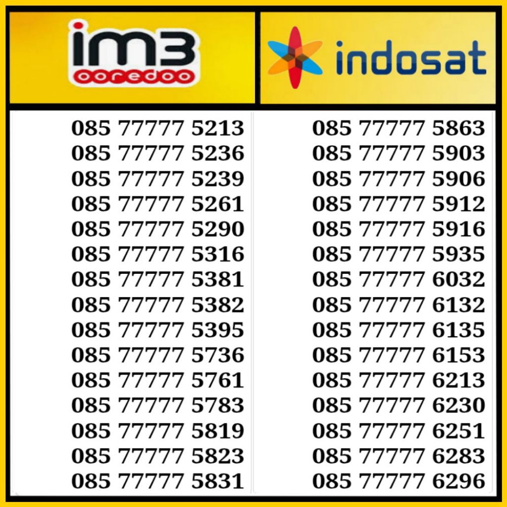 kartu perdana indosat m3 4G