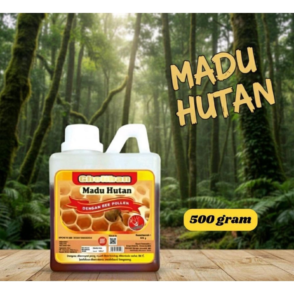 Madu Gholiban - Madu Hutan Kalimantan 500gram Asli
