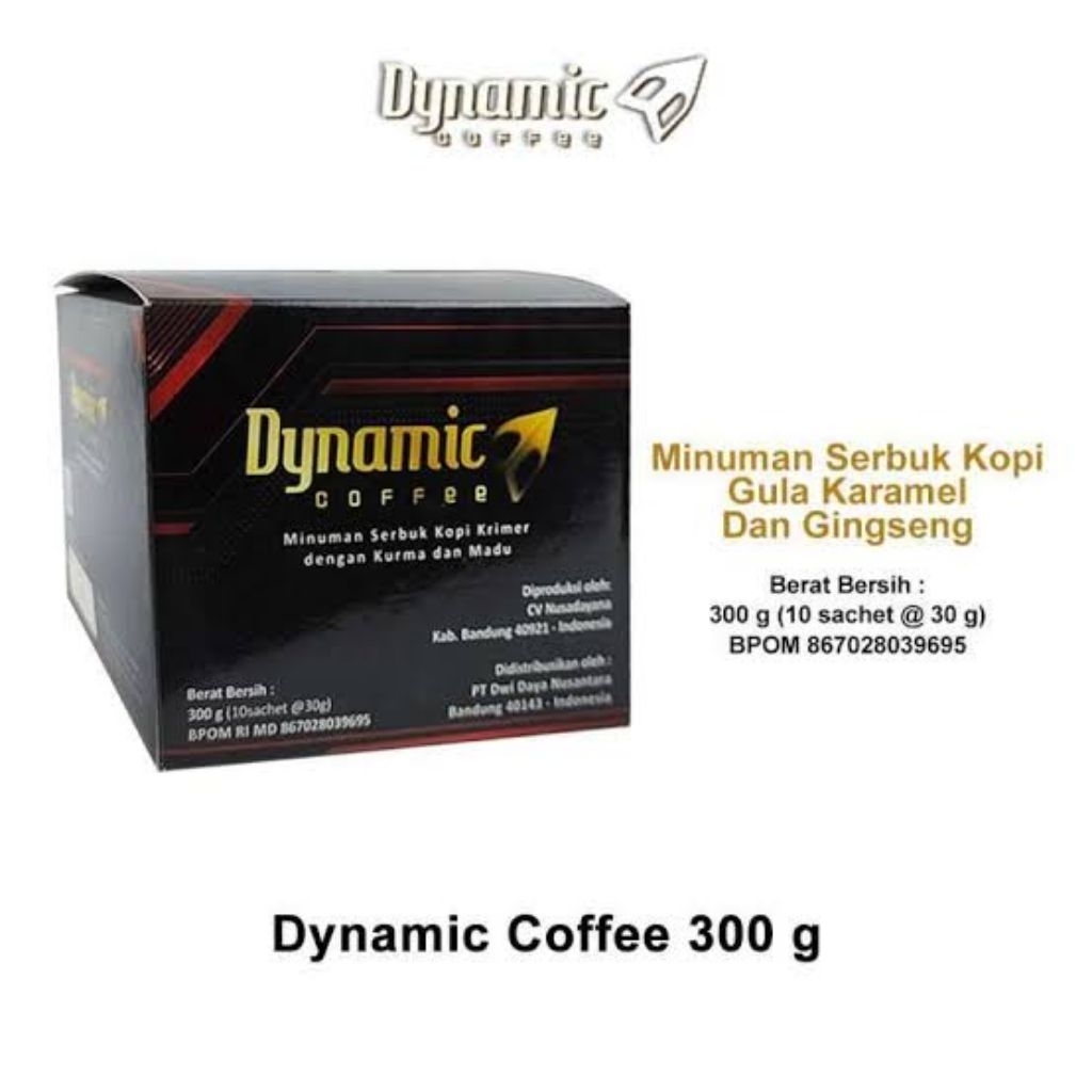 Kopi Dynamic Coffe 10 Saset