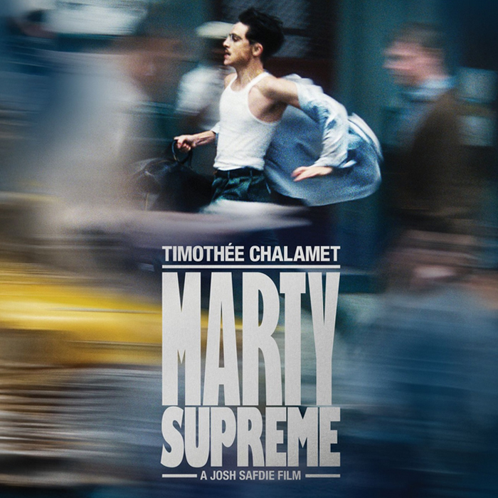 kaset DVD film barat Marty Supreme (2025)