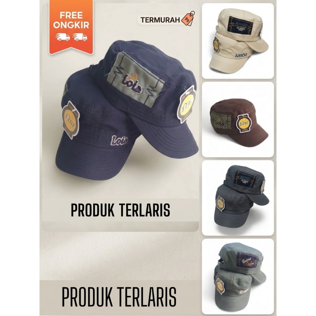 Topi Komando Pria Keren Model Terbaru