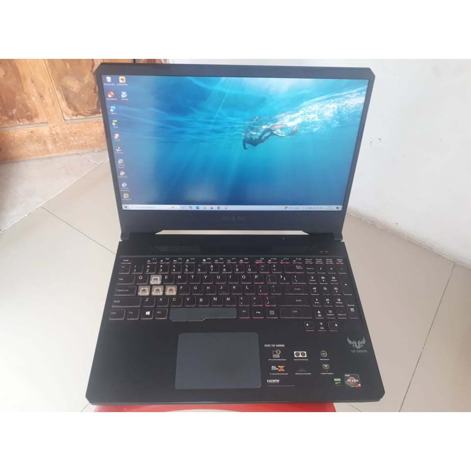 LAPTOP GAMING ASUS TUF FX505DT RYZEN 5 3550H NVIDIA GTX 1650
