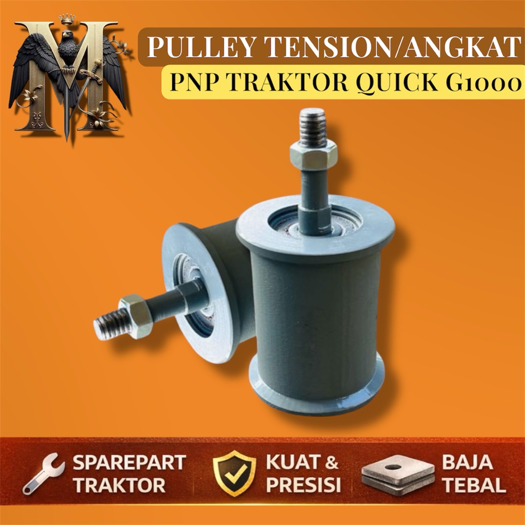 Pulley Tension-Angkat Traktor Quick KUBOTA G1000 M1000A E85 G600 BOXER G3000 ZEVA Original Pully Kle