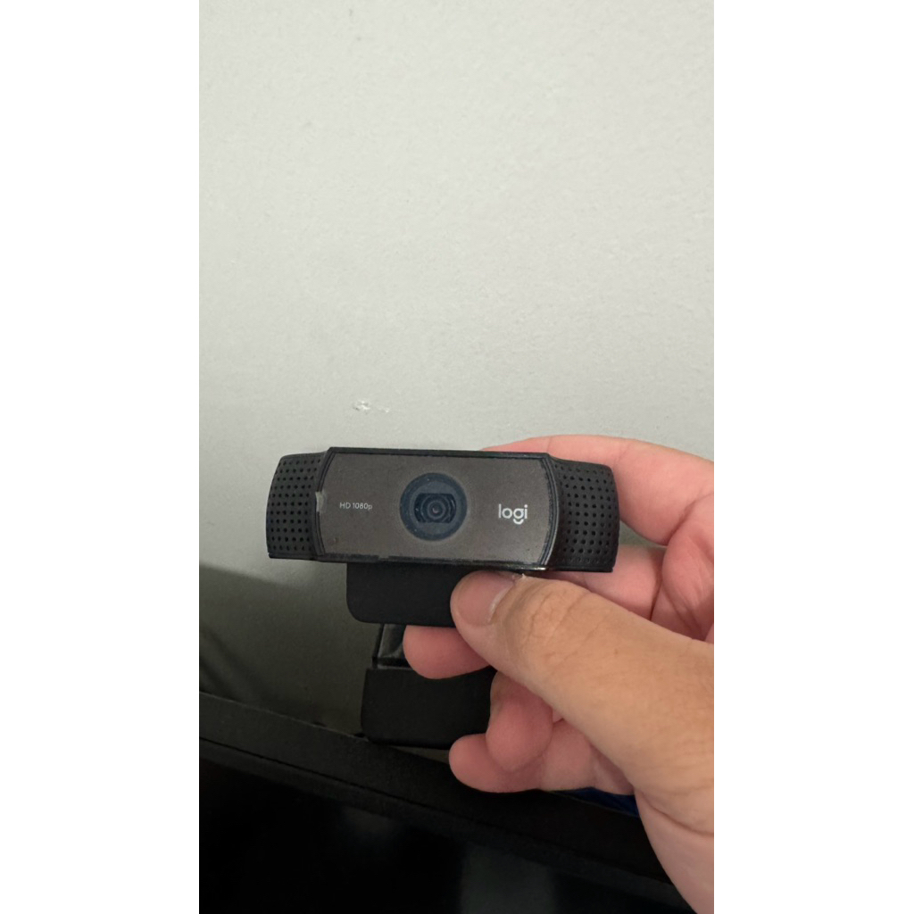 logitech c922 bekas normal webcam streaming gamer