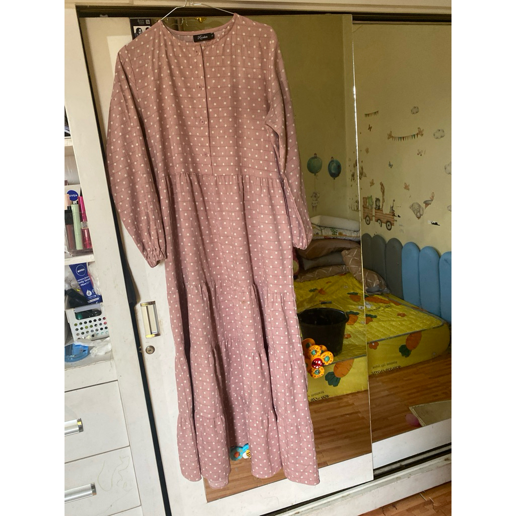 kienka dress | dress wanita | gamis | dress premium