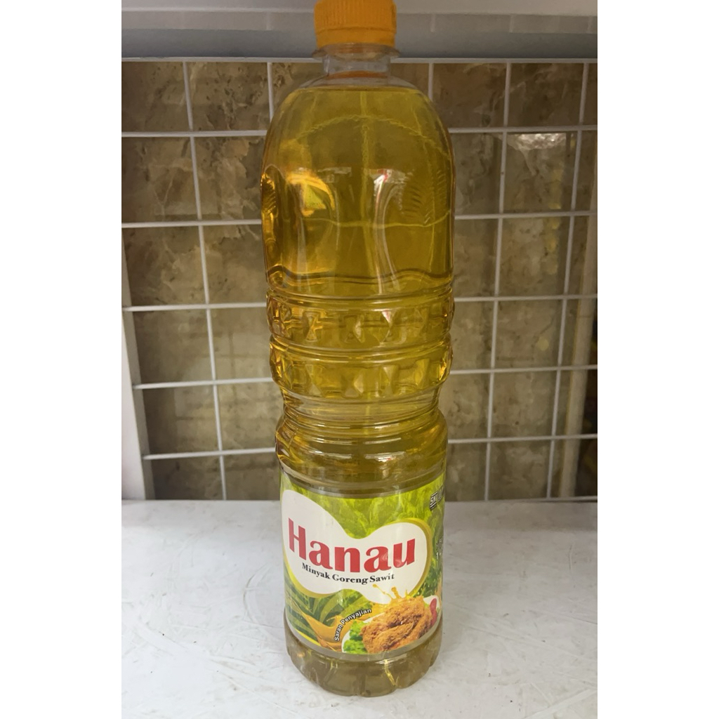 MINYAK GORENG HANAU BOTOL 1LT