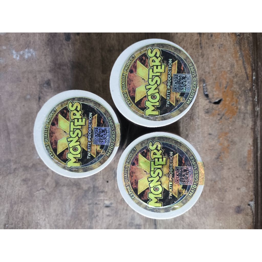 Gelasan Matot Monster Gold