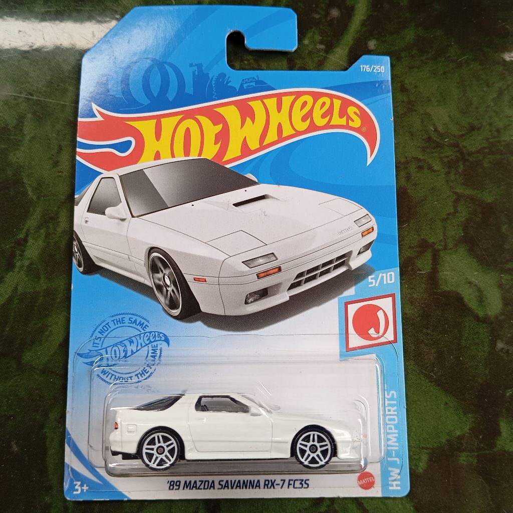 Hot wheels hotwheels 89 Mazda Savanna RX-7 FC35 putih white 1989