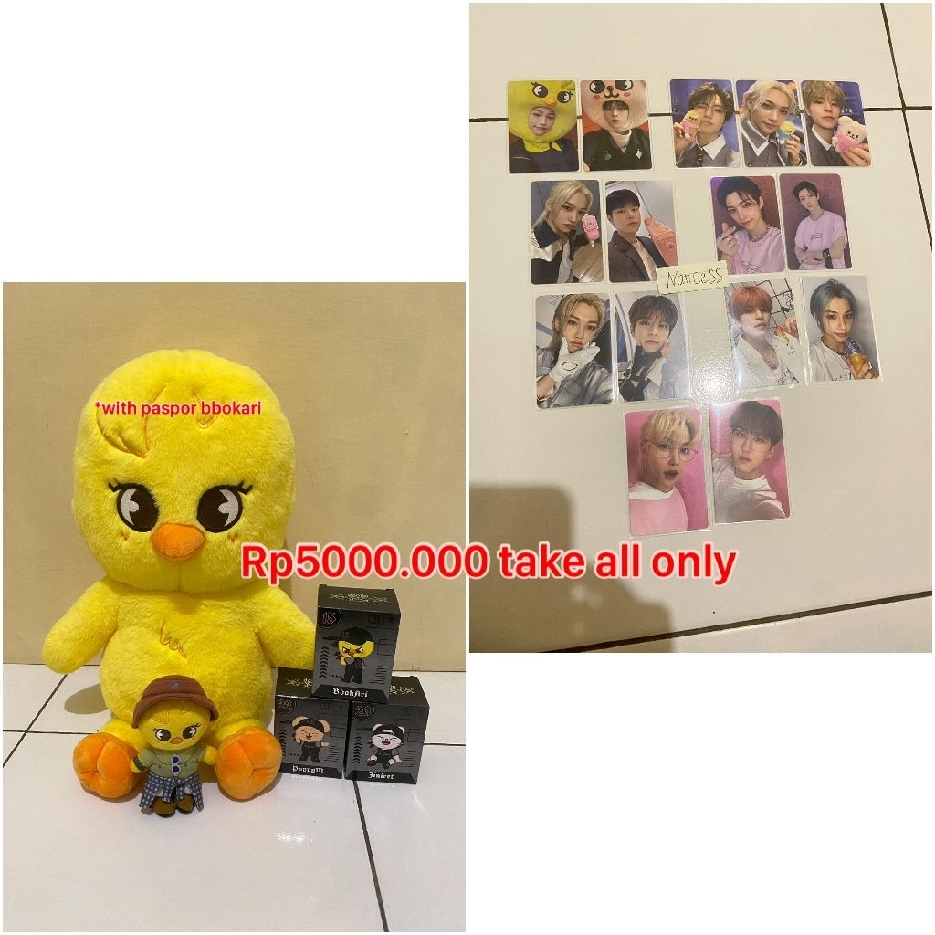 Merchandise Skzoo Teddy Bear Bbokari Photocard Stray Kids POB Pilot Jypshop Nemoz KMS Magic School R