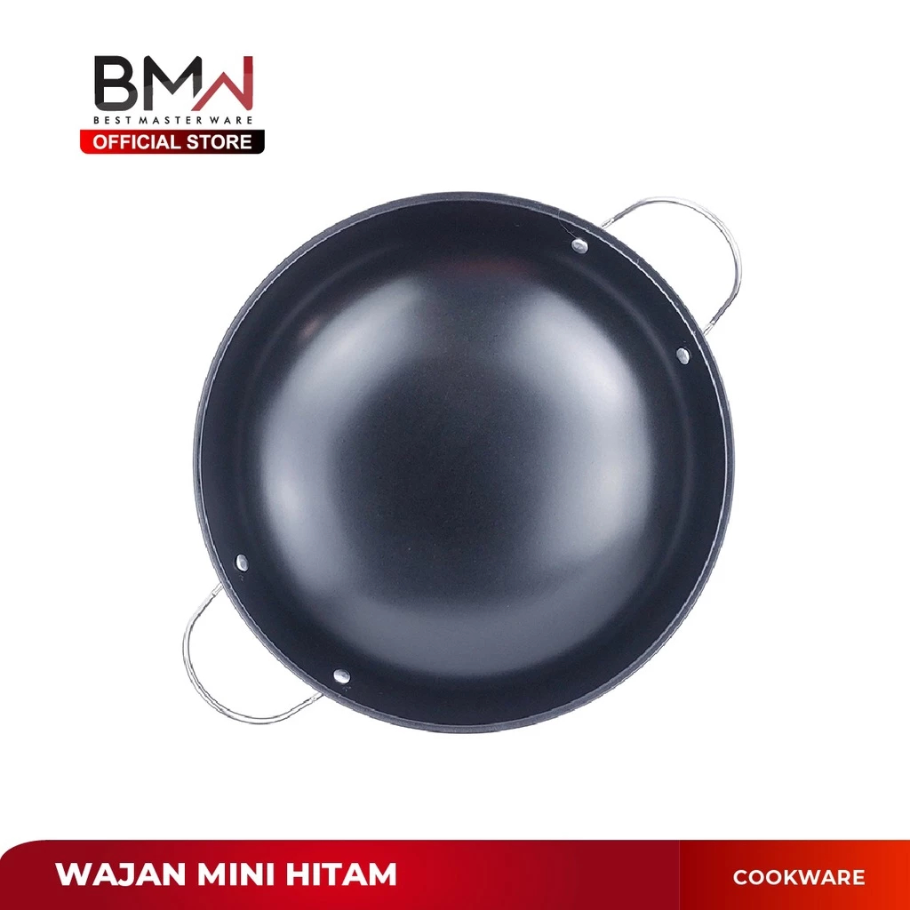 Wajan Kuali Mini Stainless Steel Tebal, Anti Lengket, Mudah Dibersihkan mini