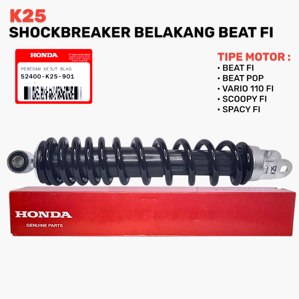 Shockbreaker Belakang Beat F1 Esp Scoopy vario 110 2014 - 2018