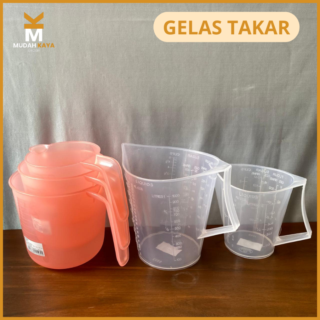 GELAS TAKAR | GELAS UKUR | GELAS TAKARAN